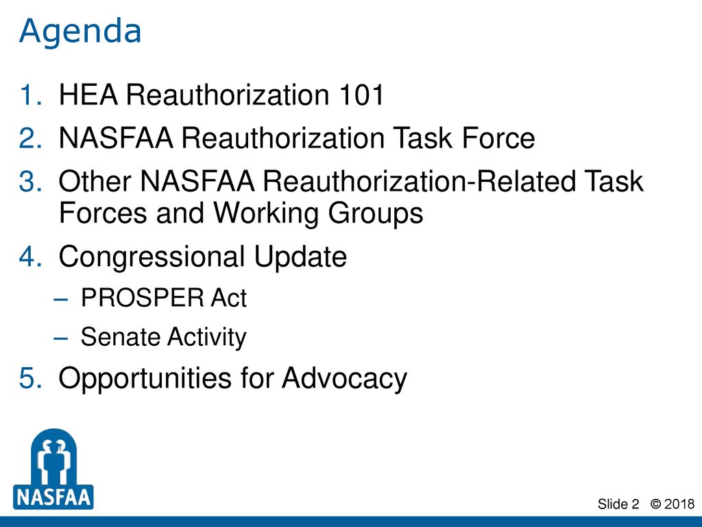HEA Reauthorization. ppt download