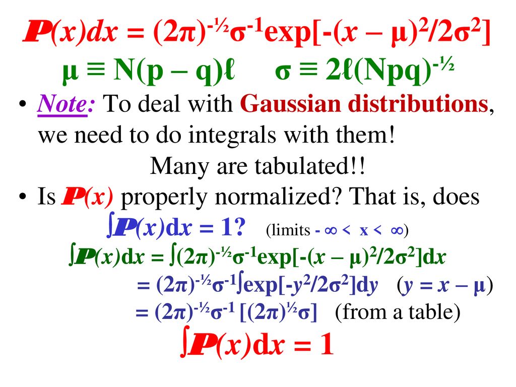 For The 1 Dimensional Random Walk Problem Ppt Download