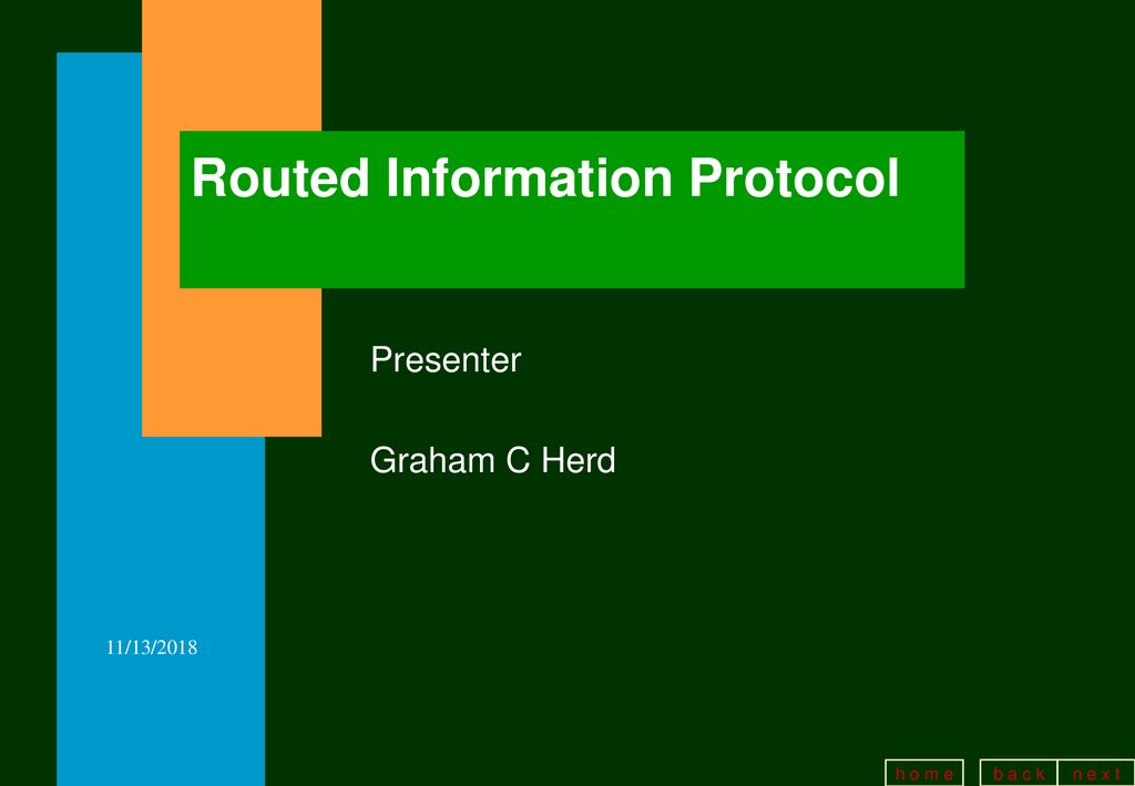 Routed Information Protocol - ppt download
