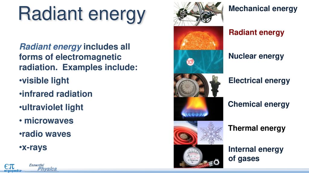 Radiation Energy Examples 