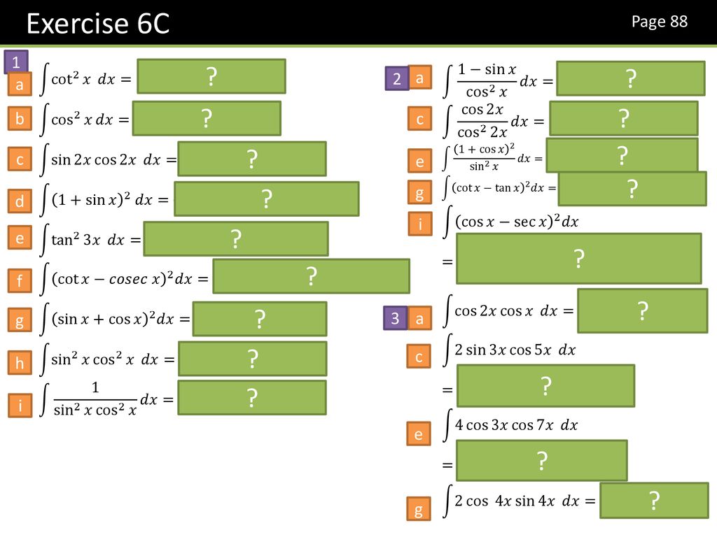 C4 Chapter 6 Integration Ppt Download