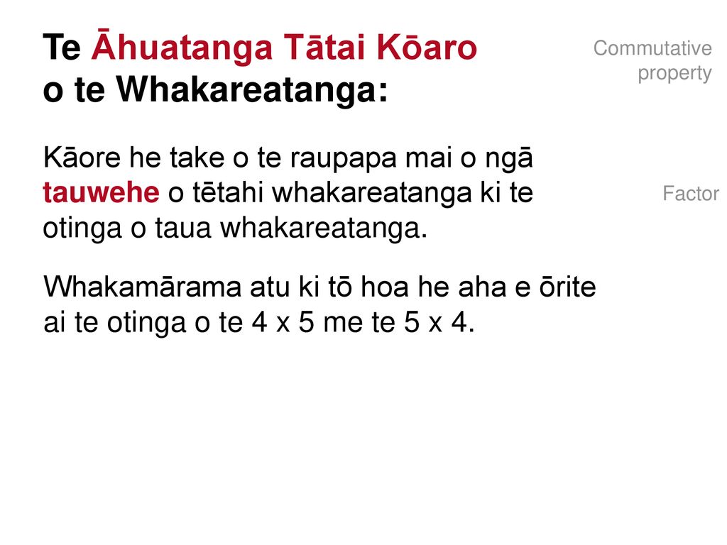 Te Whakaaro Whakarearea 1 - ppt download