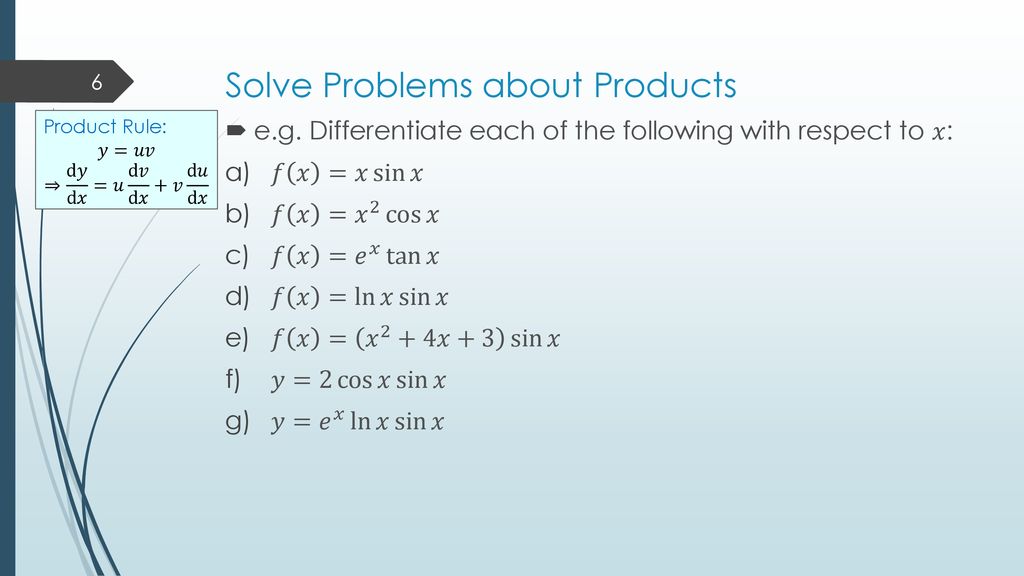 Differentiation With Trig Outcomes Ppt Download Differentiation With Trig Outcomes Ppt Download