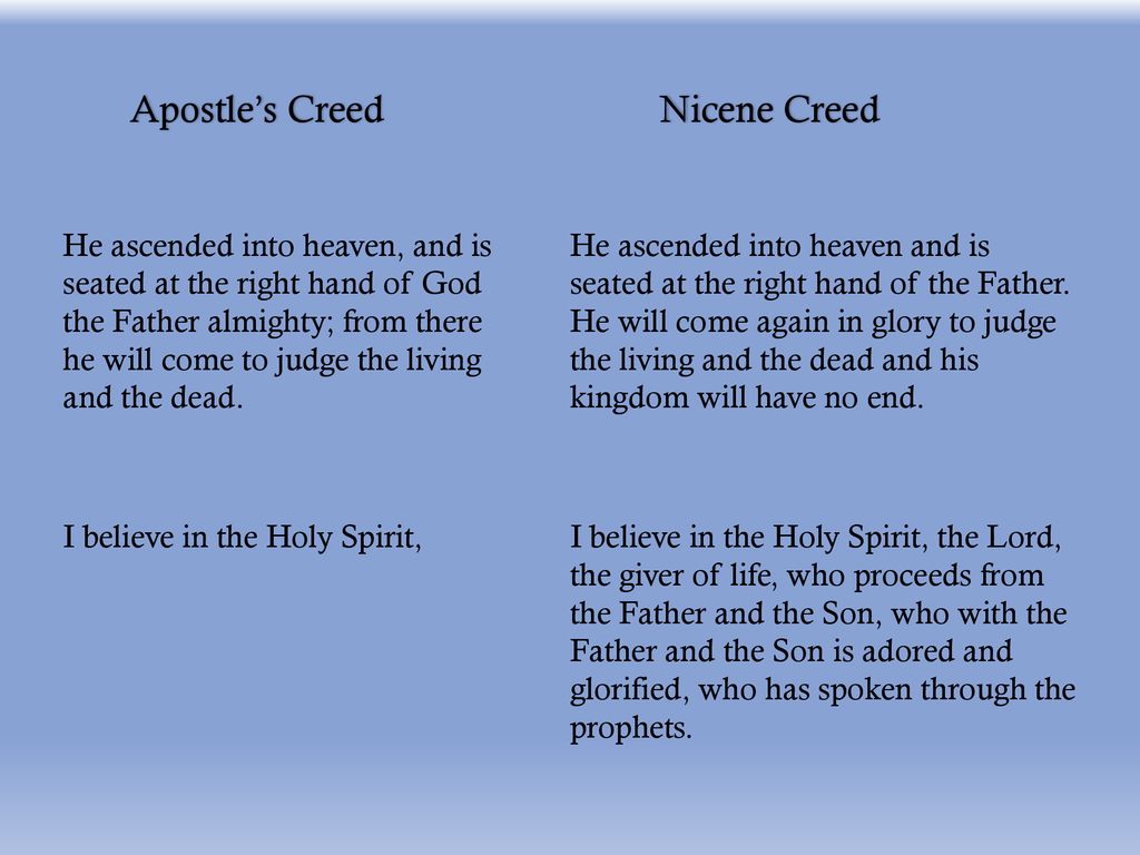 Why is the apostles creed important