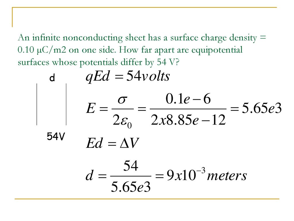 ELECTRIC POTENTIAL February ppt download