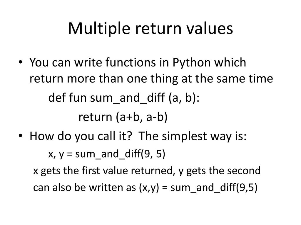 Functions Taken from notes by Dr. Neil Moore - ppt download