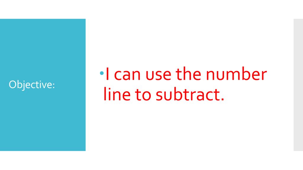 Use A Number Line To Subtract Ppt Download use-a-number-line-to-subtract-ppt-download
