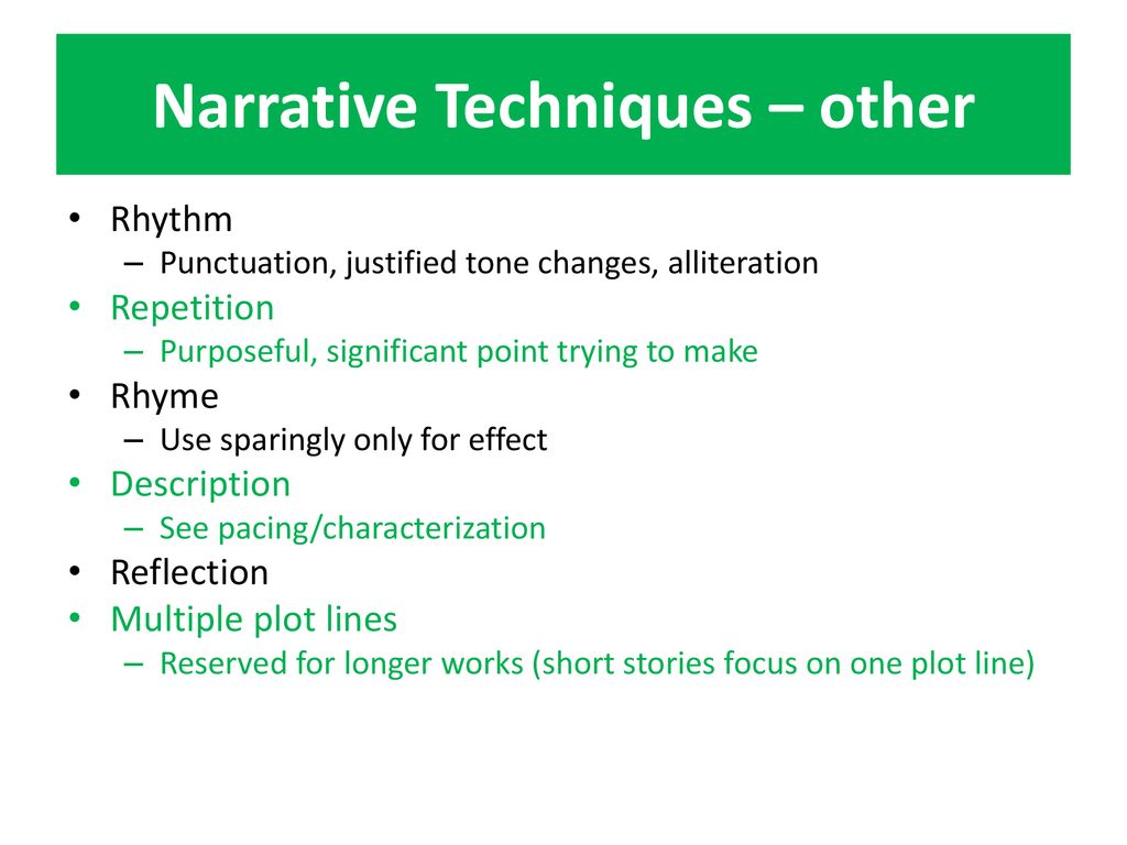 The Narrative MN State Standard, American Literature, Tenth grade - ppt ...