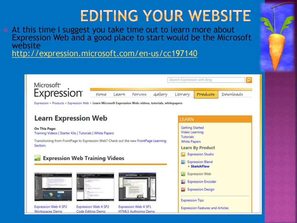 microsoft expression web 4 tutorials