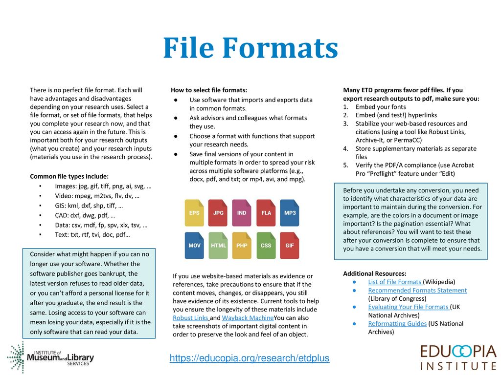 There is no perfect file format ppt download