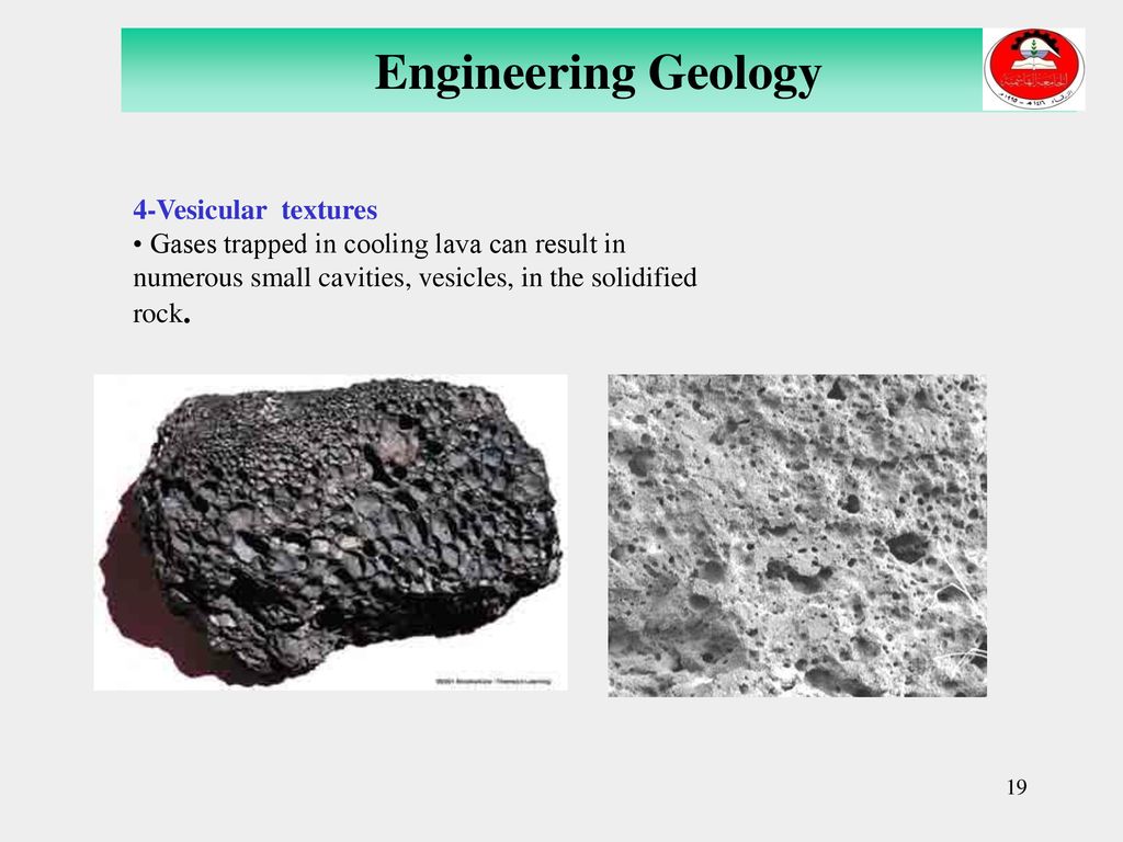 Engineering Geology 4-Vesicular textures