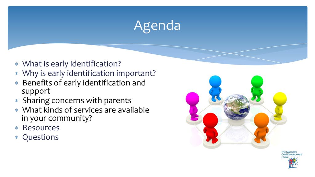 analyse the importance of early identification