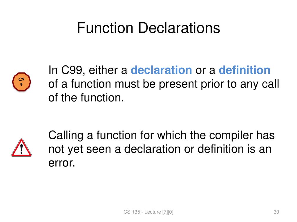 Lecture [7][0] Functions - ppt download