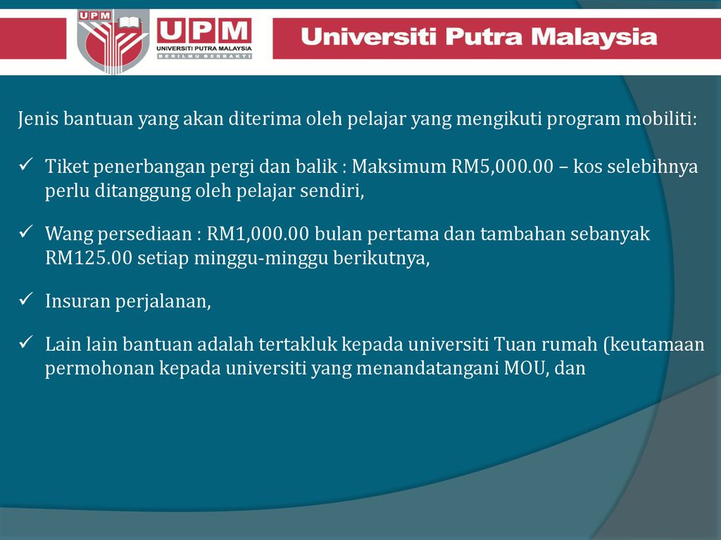 Program Mobiliti Pelajar Ppt Download