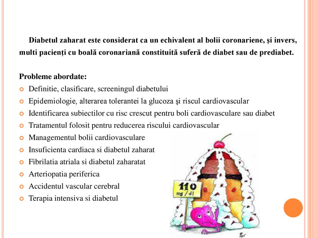 Ghid clinic de diabet, prediabet şi boli cardiovasculare - ppt download