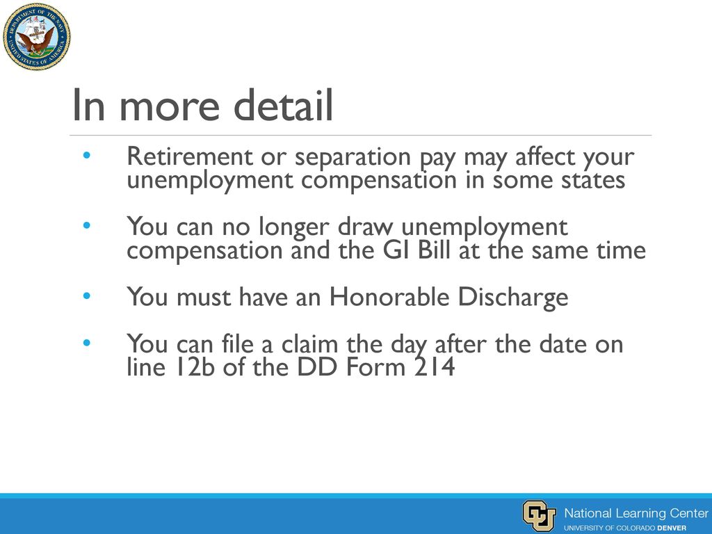 Unemployment Compensation (UCX) ppt download