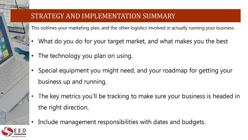Writing your business plan ppt download