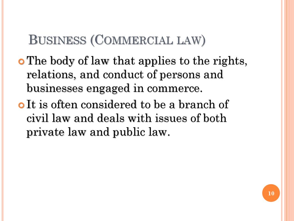 Lesson One: Introduction to Business Law - ppt download