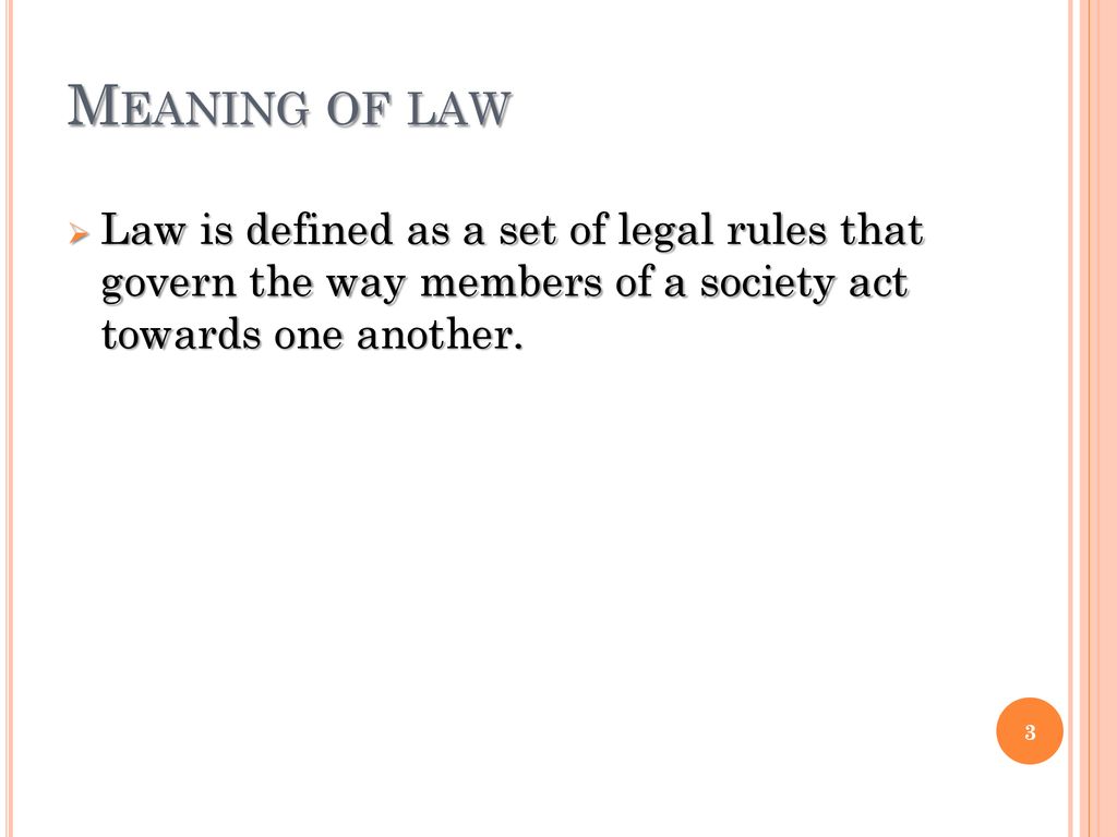 Lesson One: Introduction to Business Law - ppt download