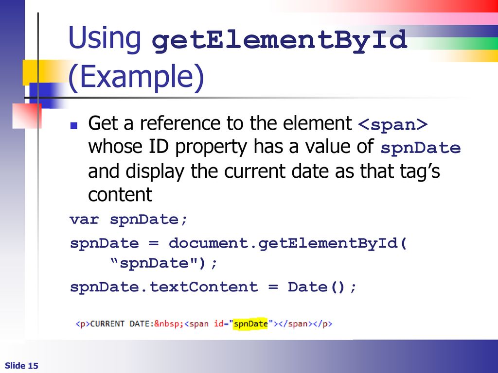 Javascript introduction ppt download