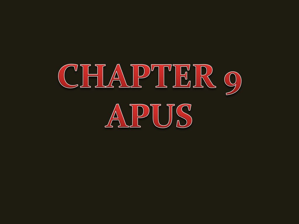 Chapter 9 apus ppt download