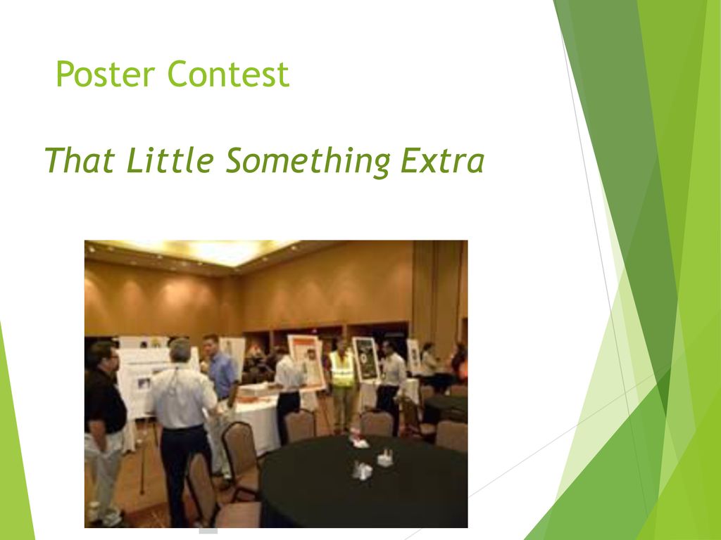 Poster Contest That Little Something Extra