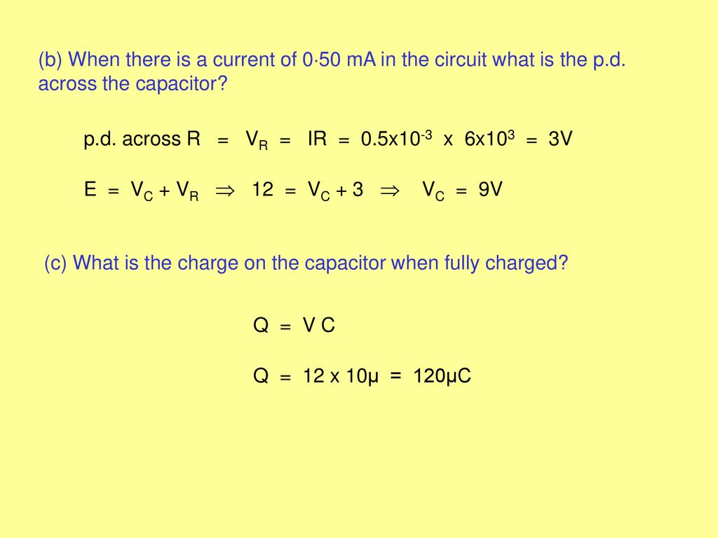 Higher Physics Unit 3 4 Capacitance Ppt Download