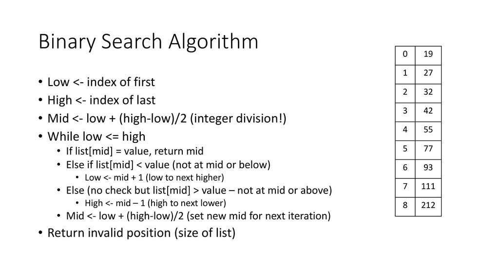 Searching CSCE 121 J. Michael Moore. - ppt download