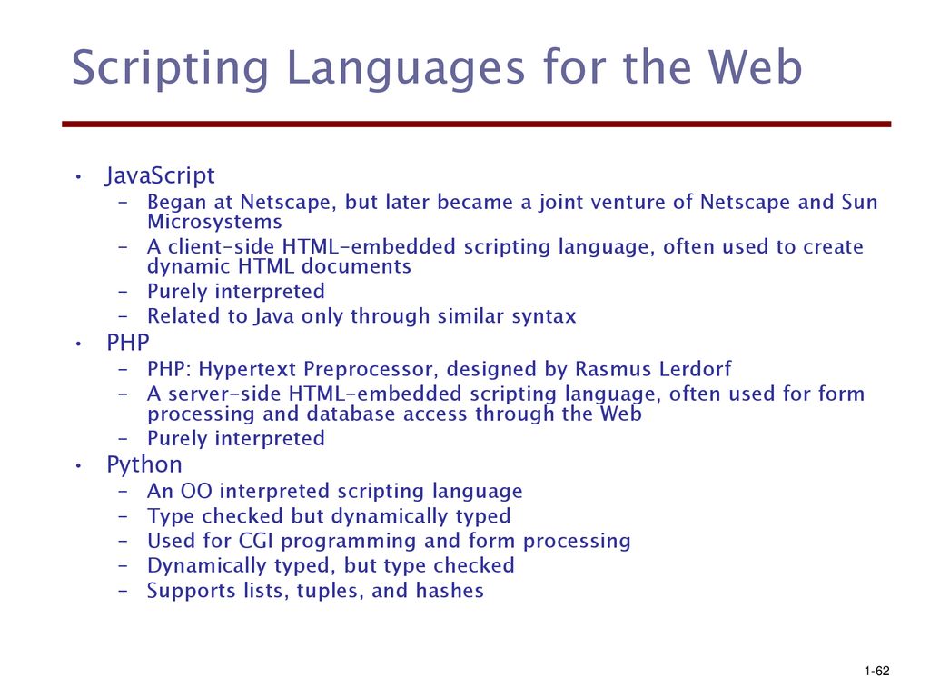 Evolution of the Major Programming Languages - ppt download