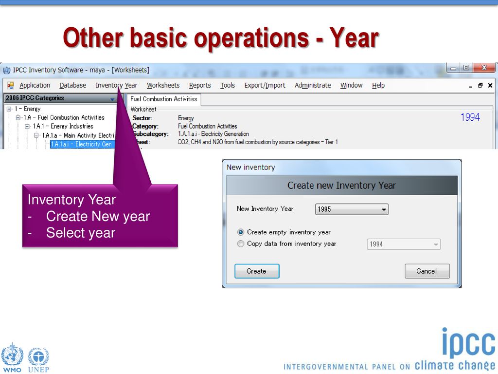 Other basic operations - Year