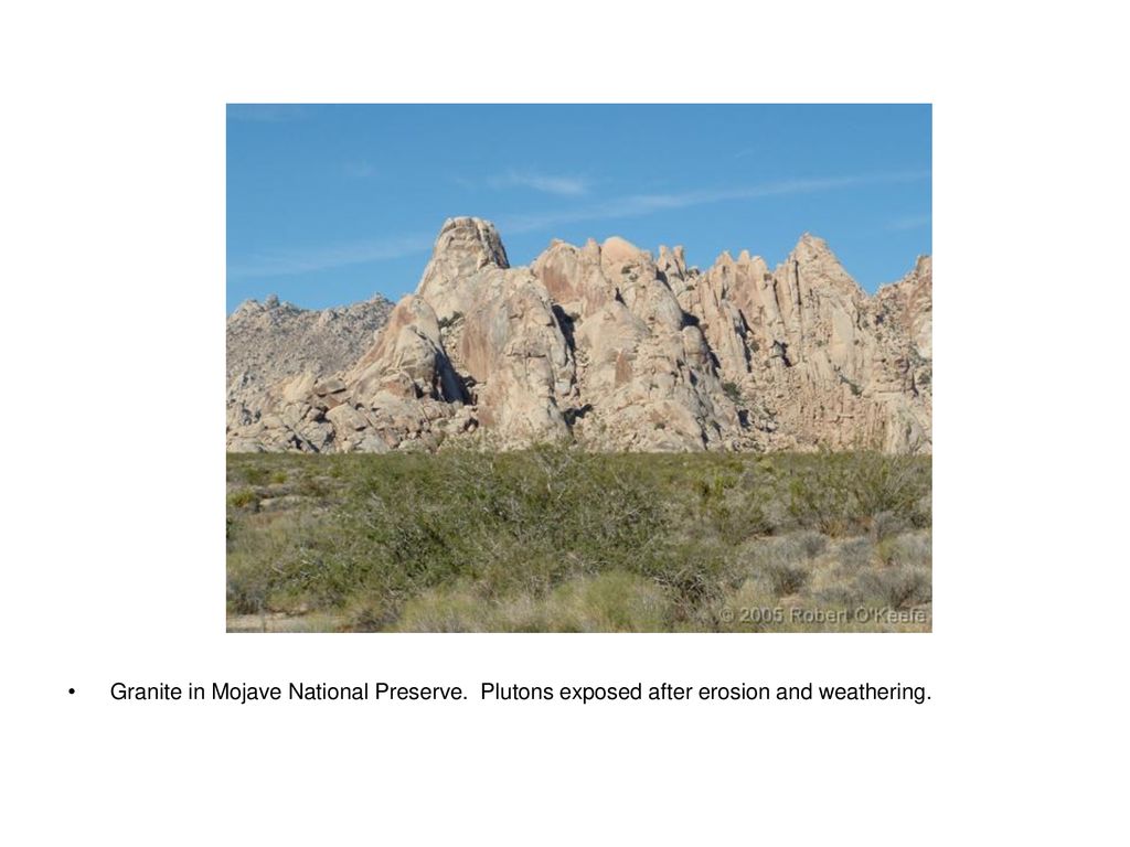 Granite in Mojave National Preserve