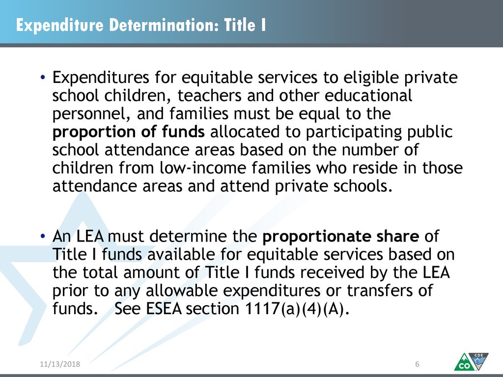 Fiscal Impact Of Non-Public School Updates Under The ESSA - Ppt Download