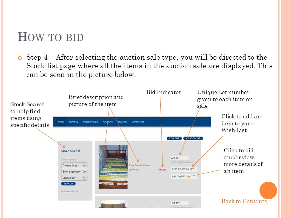 How to bid