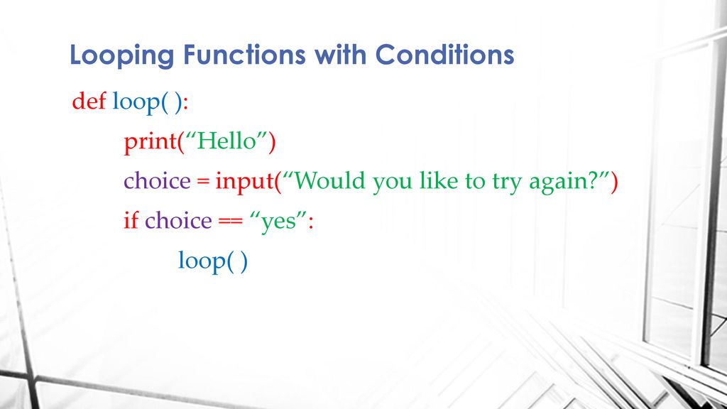 Writing Functions( ) (Part 5) - ppt download