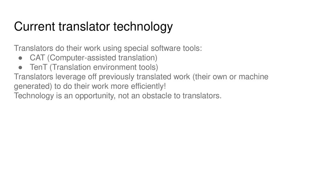 Translation and Interpreting - ppt download