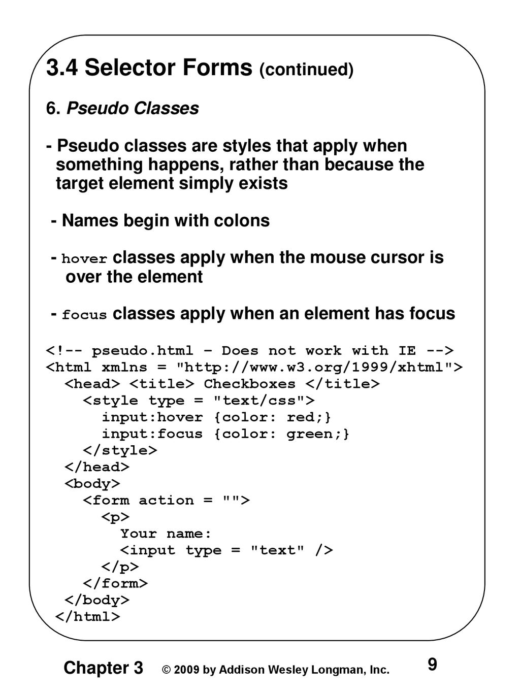 3 1 introduction the css1 specification was developed in ppt download