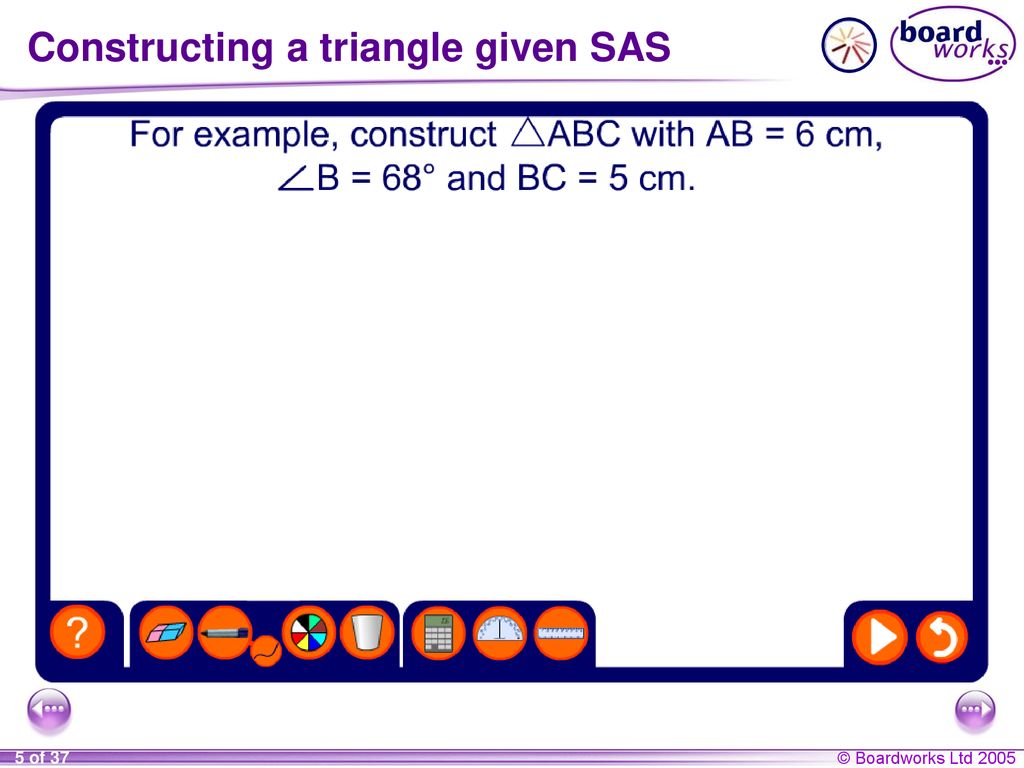 S9.1 Constructing triangles - ppt download