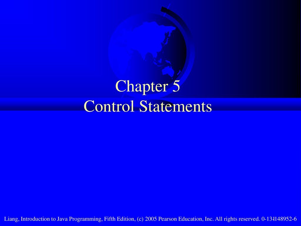 Chapter 5 control statements ppt download