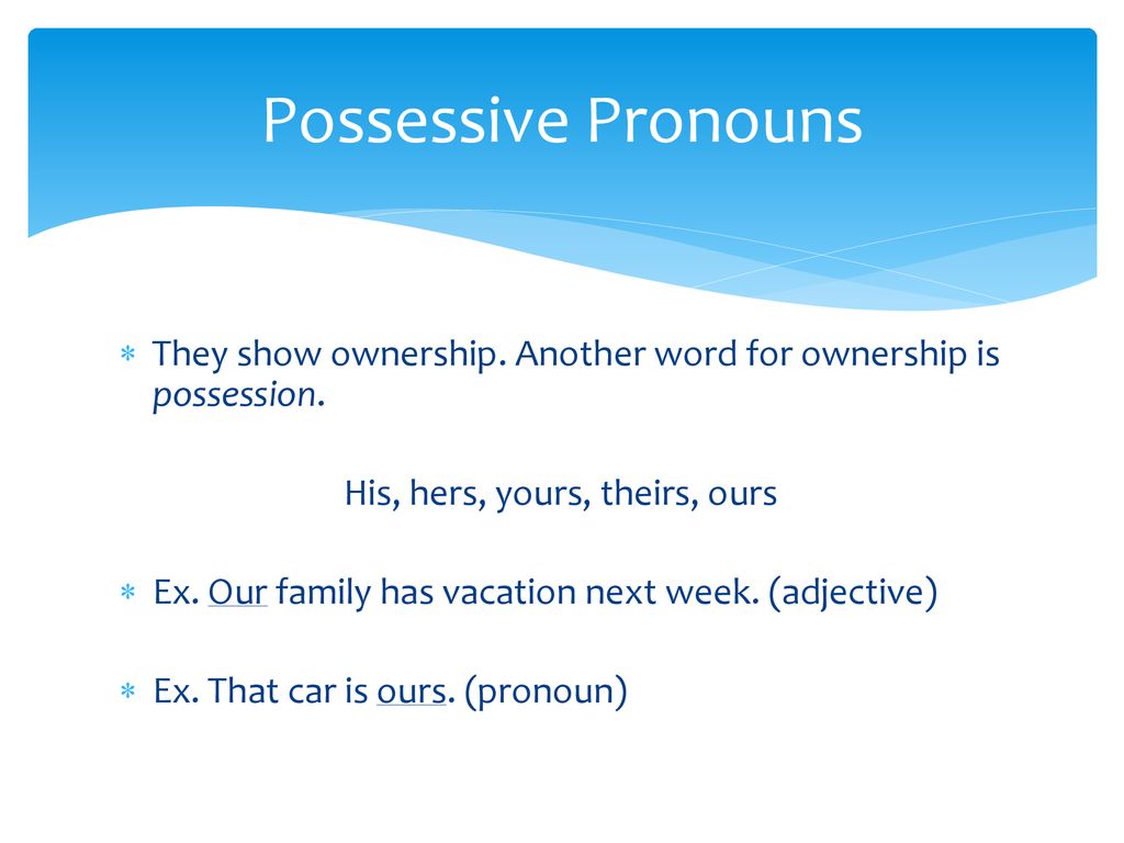 PARTS OF SPEECH. ppt download