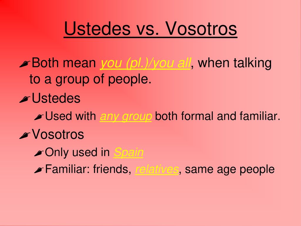 Understanding "Vosotros": Meaning, Usage, And Cultural Significance