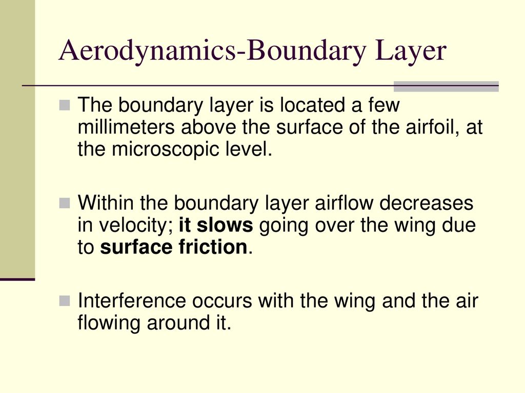 A study guide on aerodynamics for the Piper Archer - ppt download