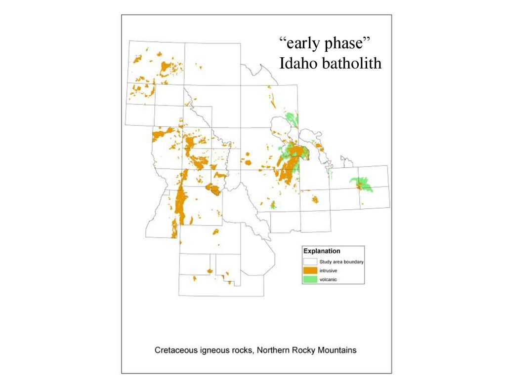 early phase Idaho batholith