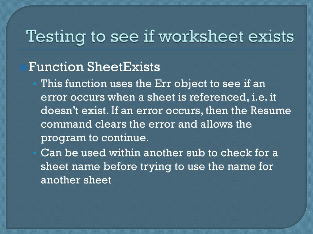 Visual basic for applications in microsoft excel 1 ppt download