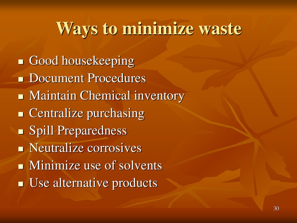 How to handle laboratory waste ppt download