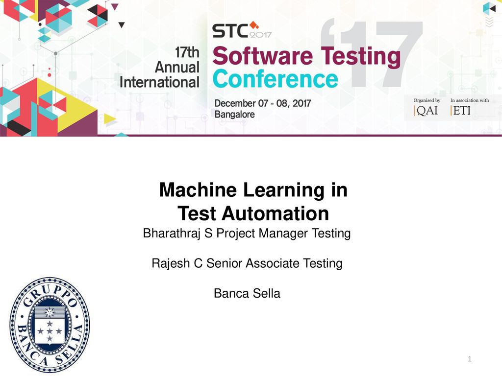 machine learning and test automation