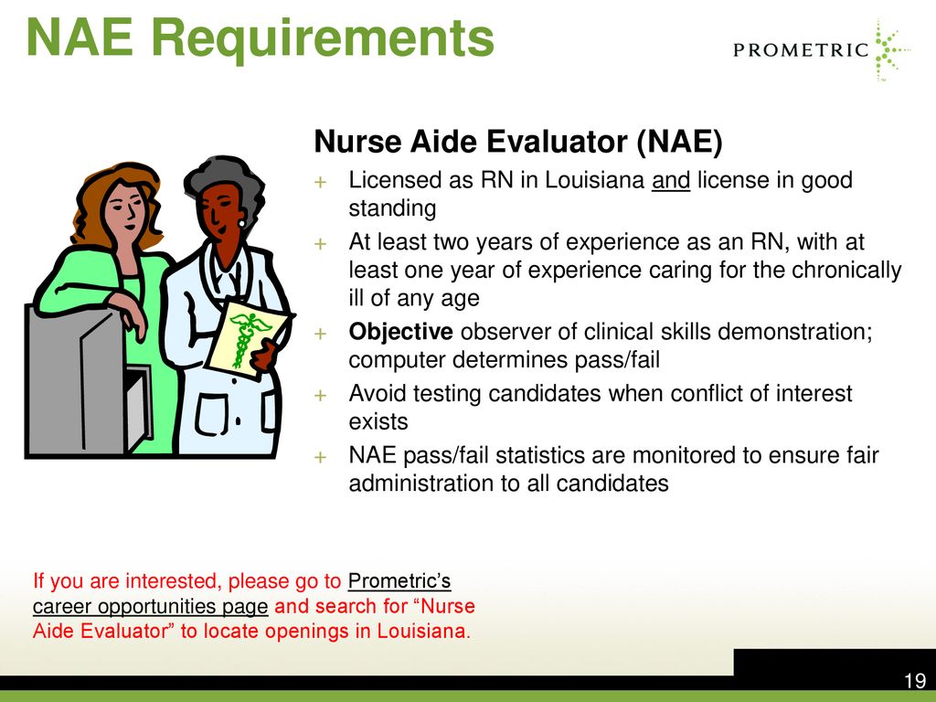 How to Become a Nurse Aide Evaluator  