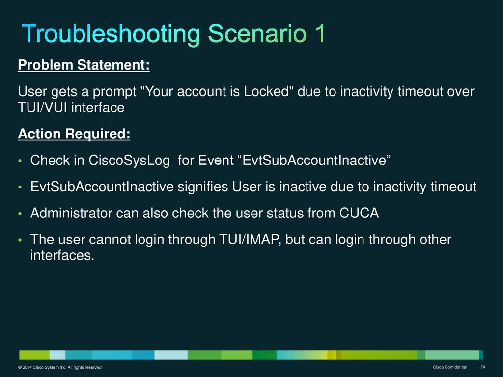 Cisco unity connection disable inactive users accounts ppt download