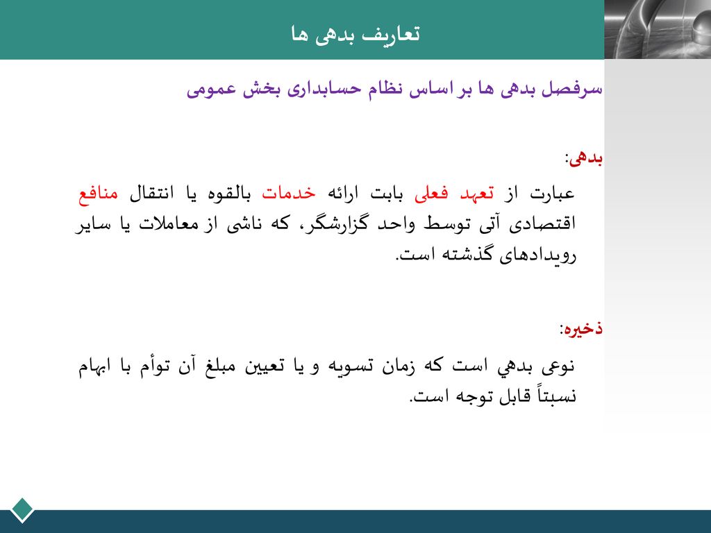 مدیریت دارایی ها و بدهی ها شرکت فناوران اطلاعات انصار شرکت فناوران اطلاعات انصار