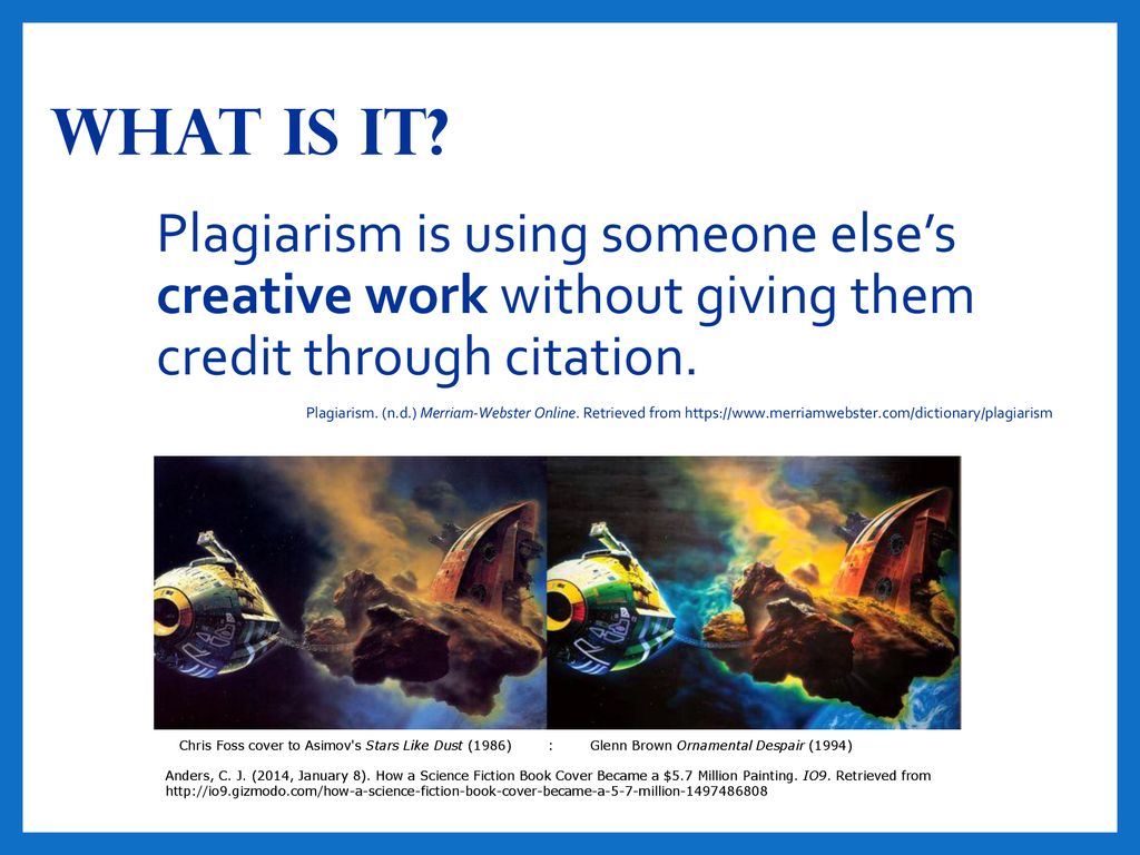 Citation And Plagiarism Ppt Download