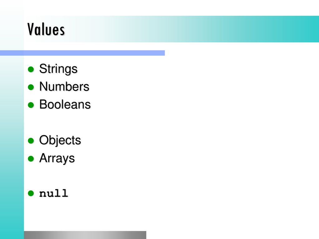 JSON The Data Transfer Format of the Stars - ppt download